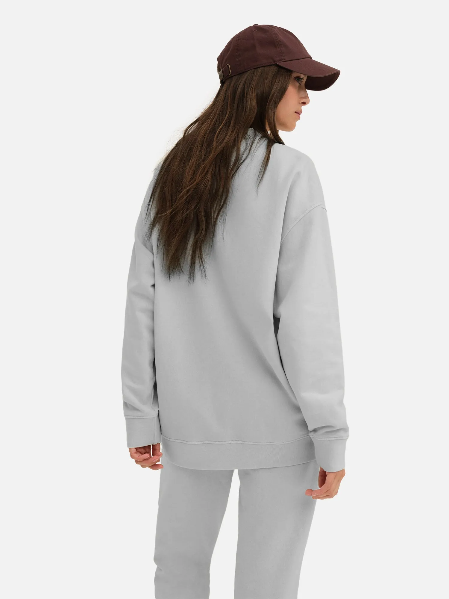 Organic Fleece Oversized Sweatshirt