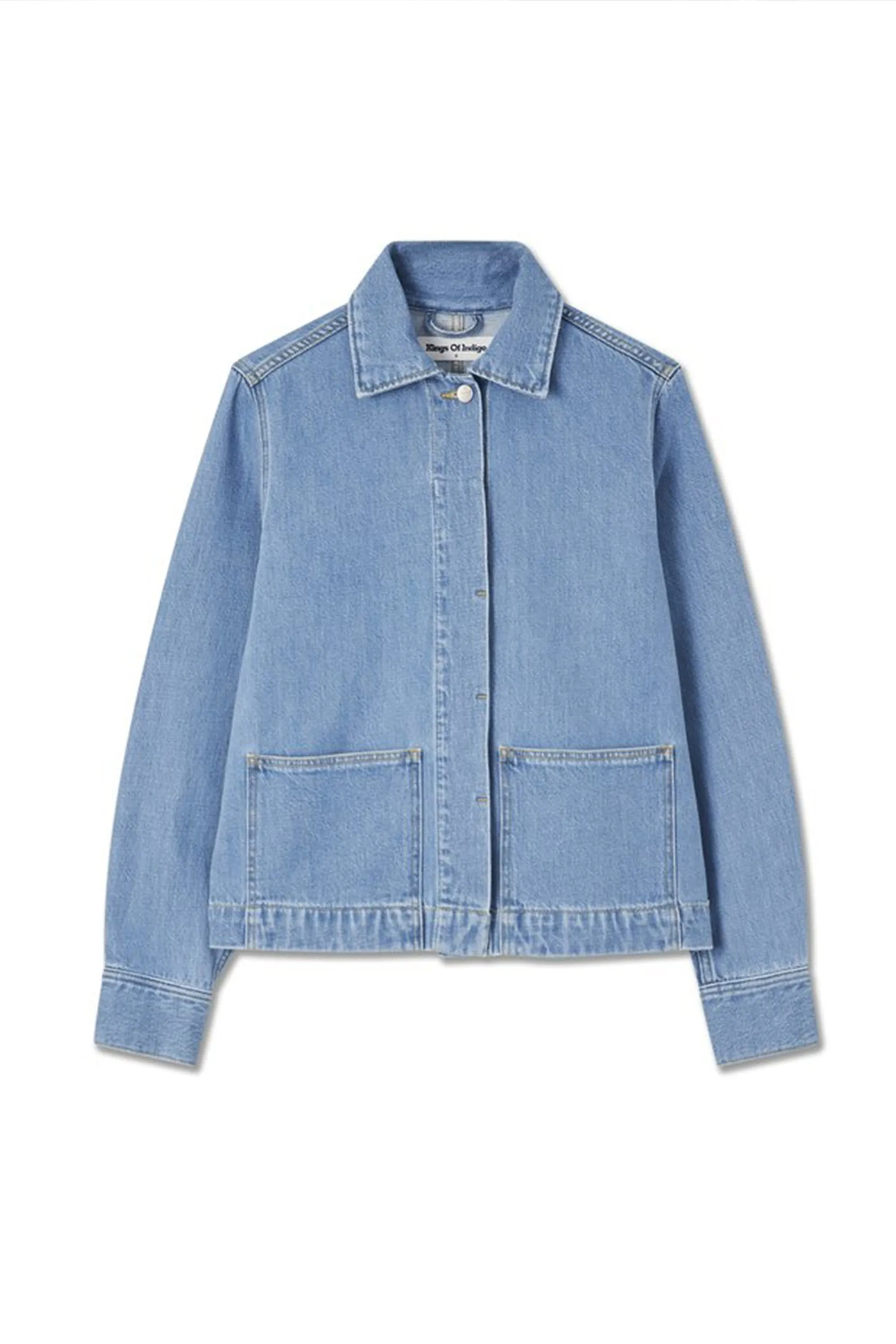 ota denim shirt jacket light blue