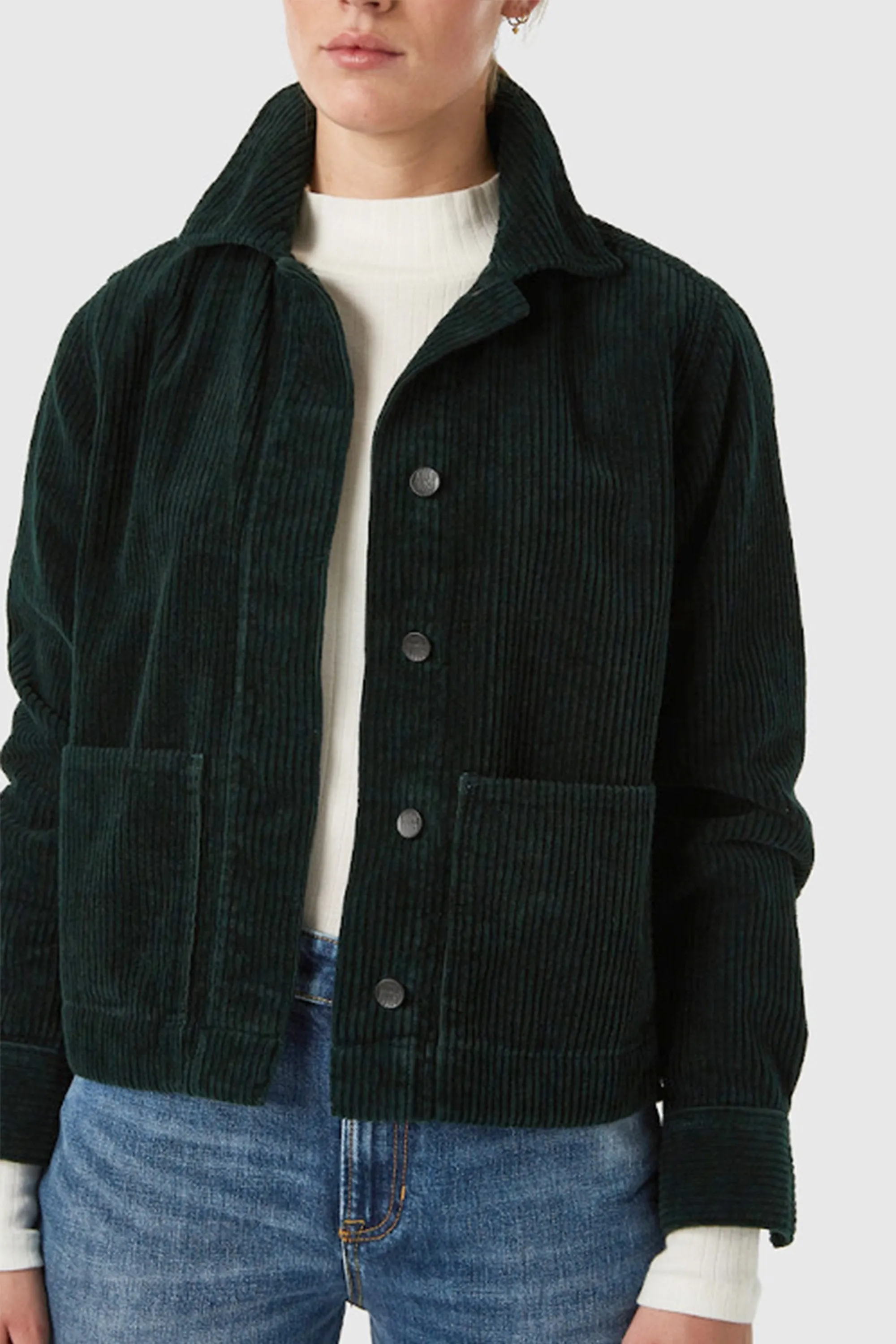 ota jacket dark green corduroy