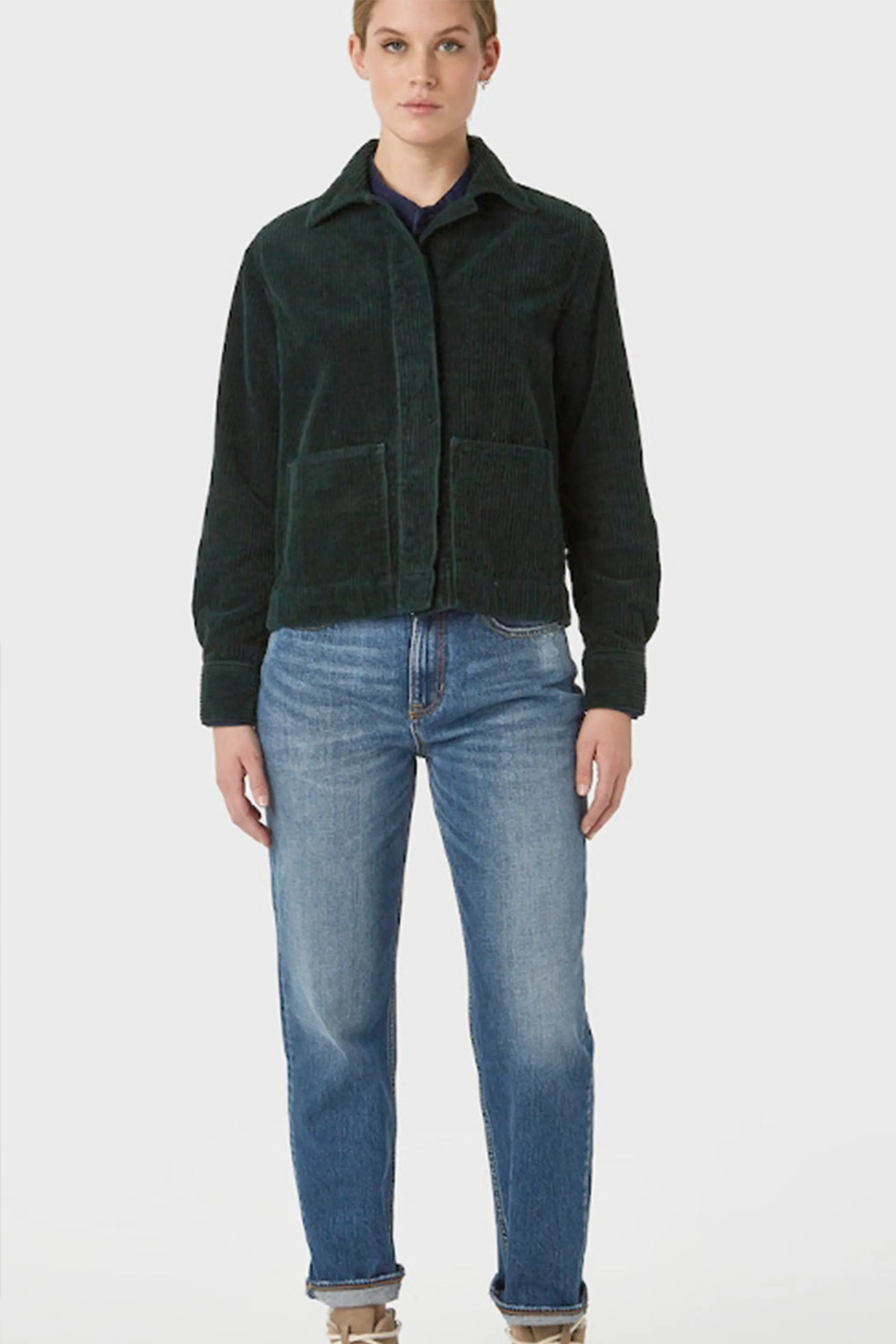 ota jacket dark green corduroy