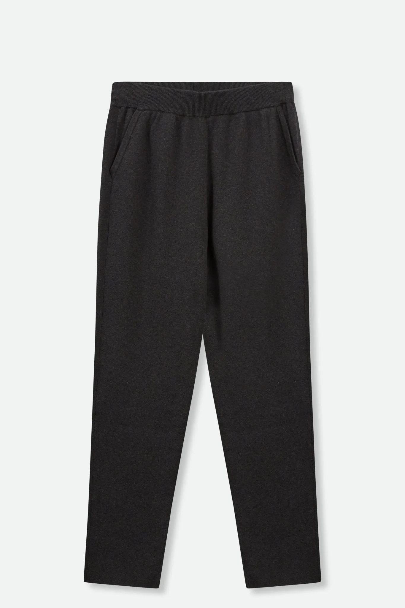 PAIGE PANT IN DOUBLE KNIT HEATHERED PIMA COTTON