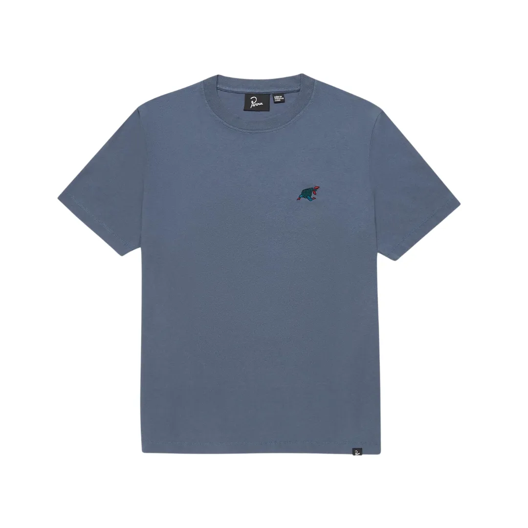 Parra Blue Sitting Pear S/S Tee - Indigo