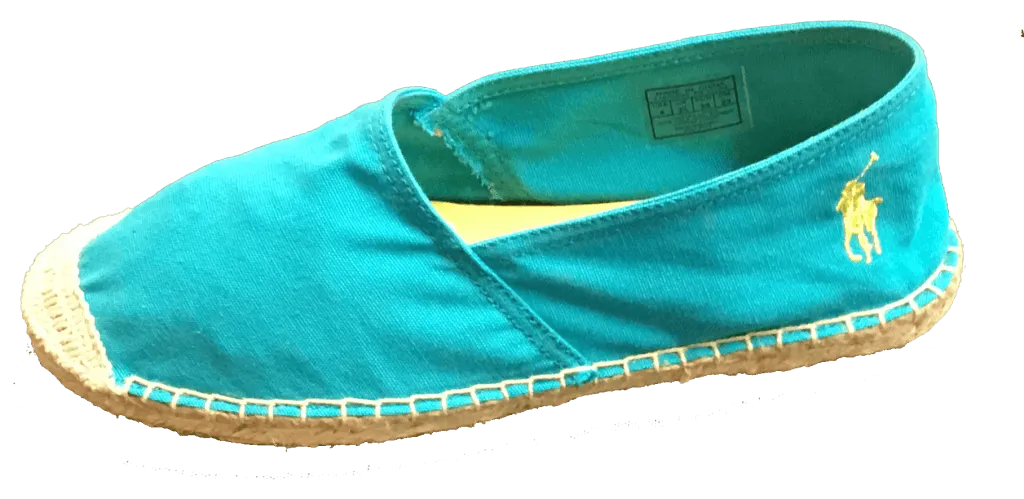 POLO RALPH LAUREN  •Bowman• Canvas Espadrille - Fits Women or Youth