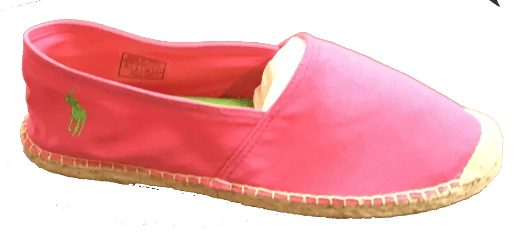 POLO RALPH LAUREN  •Bowman• Canvas Espadrille - Fits Women or Youth