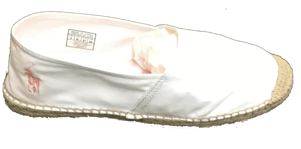 POLO RALPH LAUREN  •Bowman• Canvas Espadrille - Fits Women or Youth