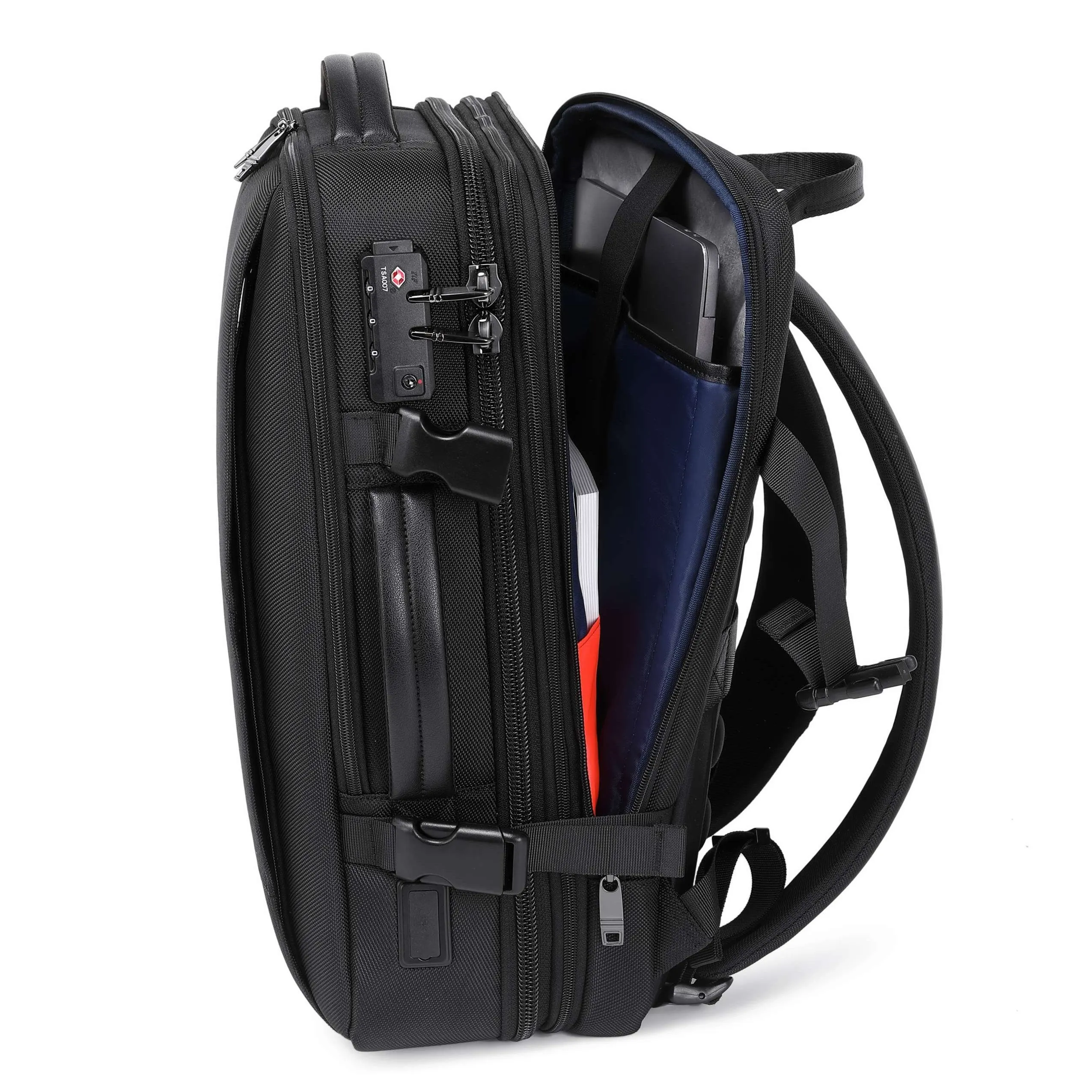 Pro Travel Vegan Backpack 401 - Expandable & Lock