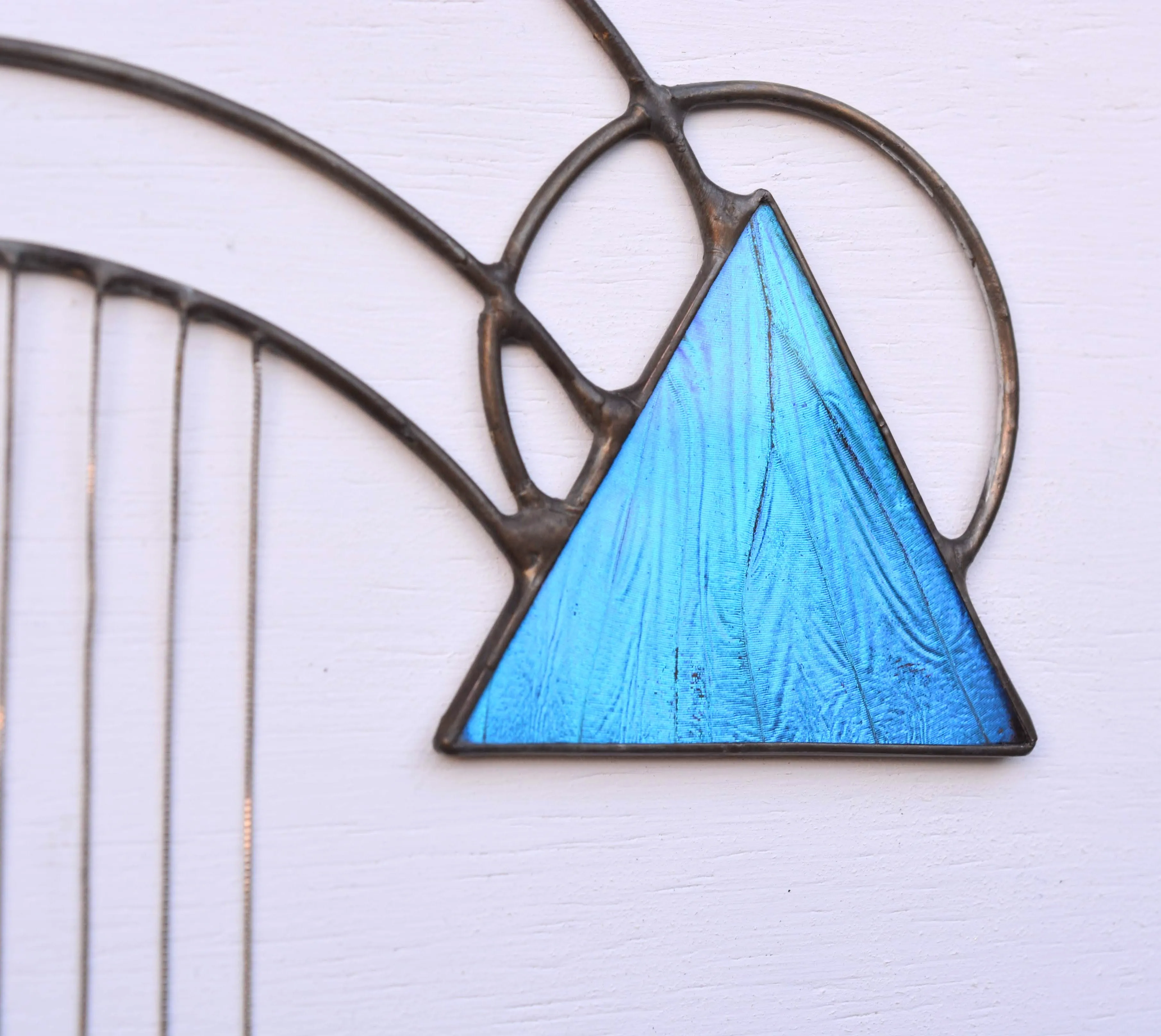 Pyramid Rainbow Wall Adornment - Wholesale