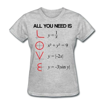 "All You Need is Love" - Women's T-Shirt