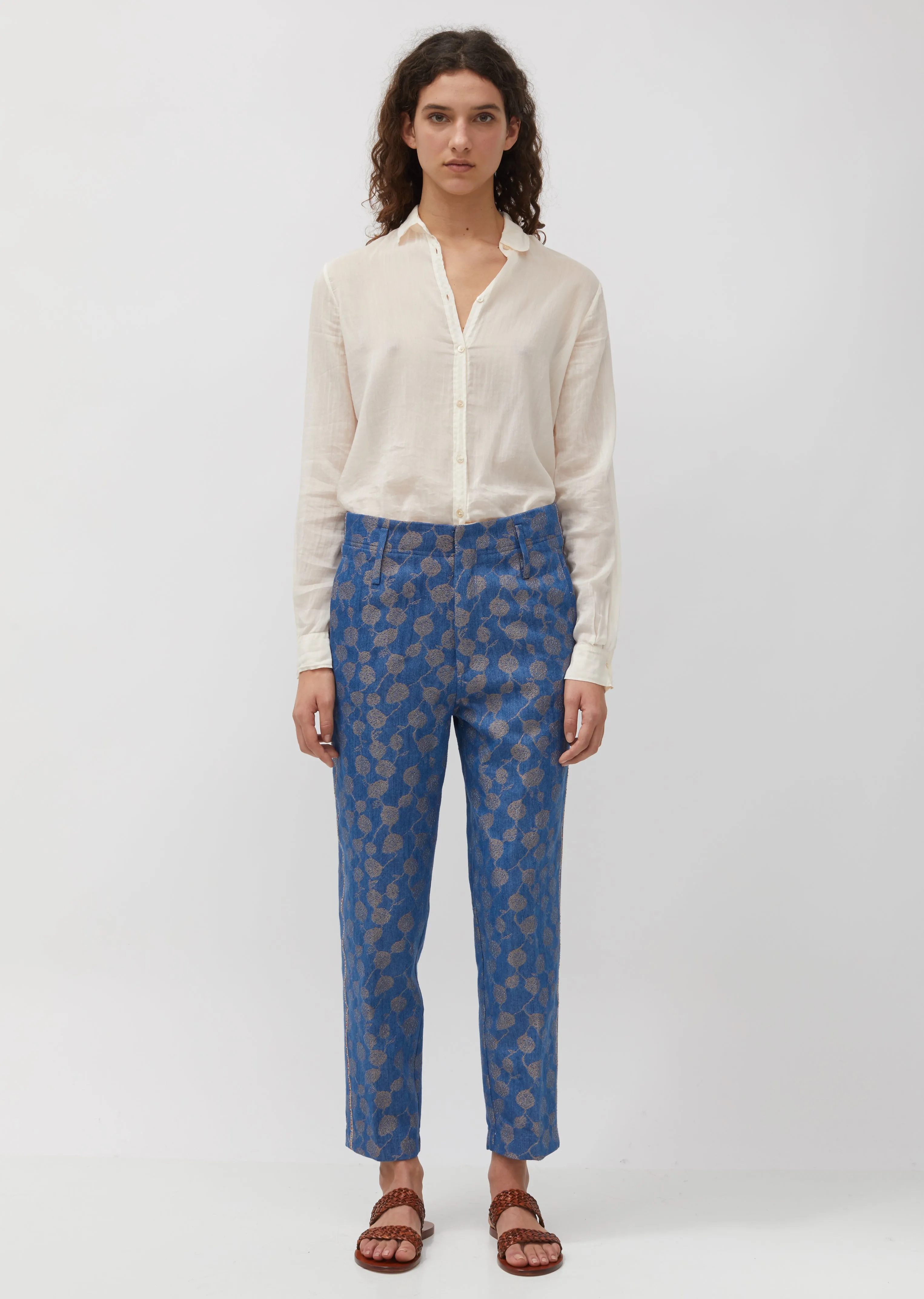 "Cha cha cha" Jacquard Pants