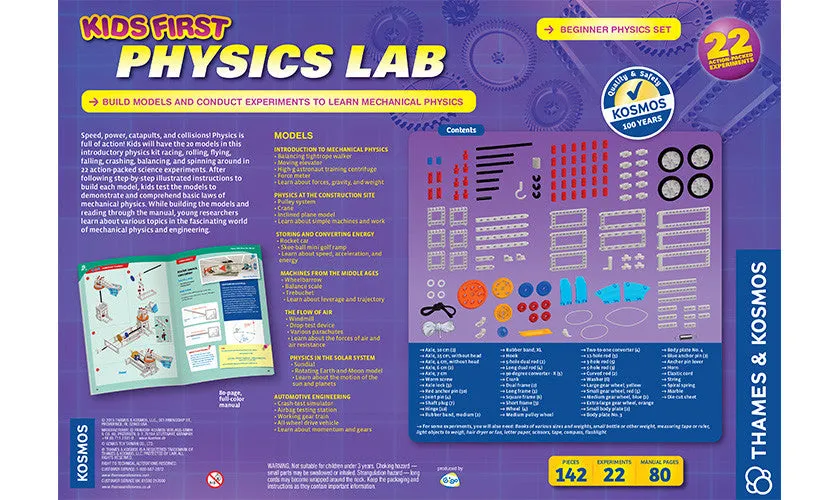 "Kid's First Physics Lab" - Science Kit