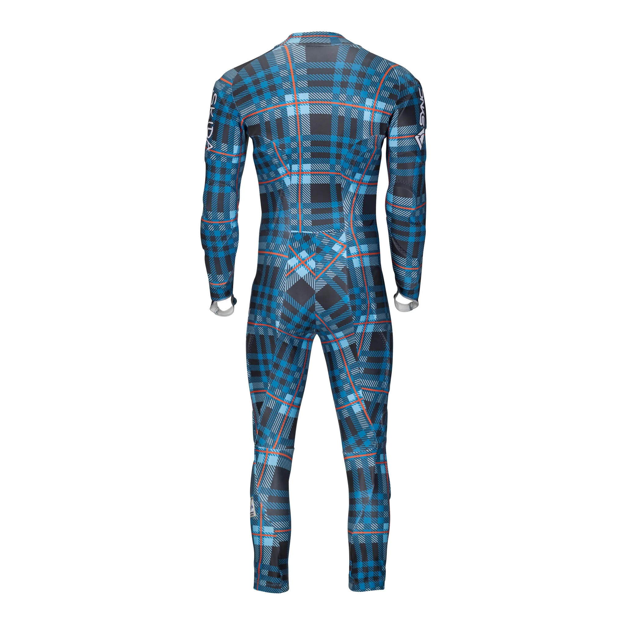 RCS Signature Adult Race Suit - Blue Plaid