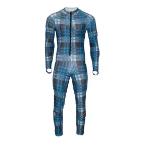 RCS Signature Adult Race Suit - Blue Plaid