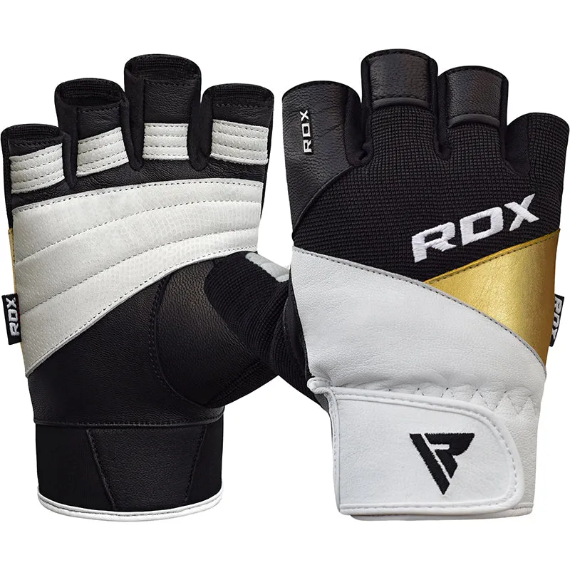 RDX S11 Leather Gym Workout Gloves