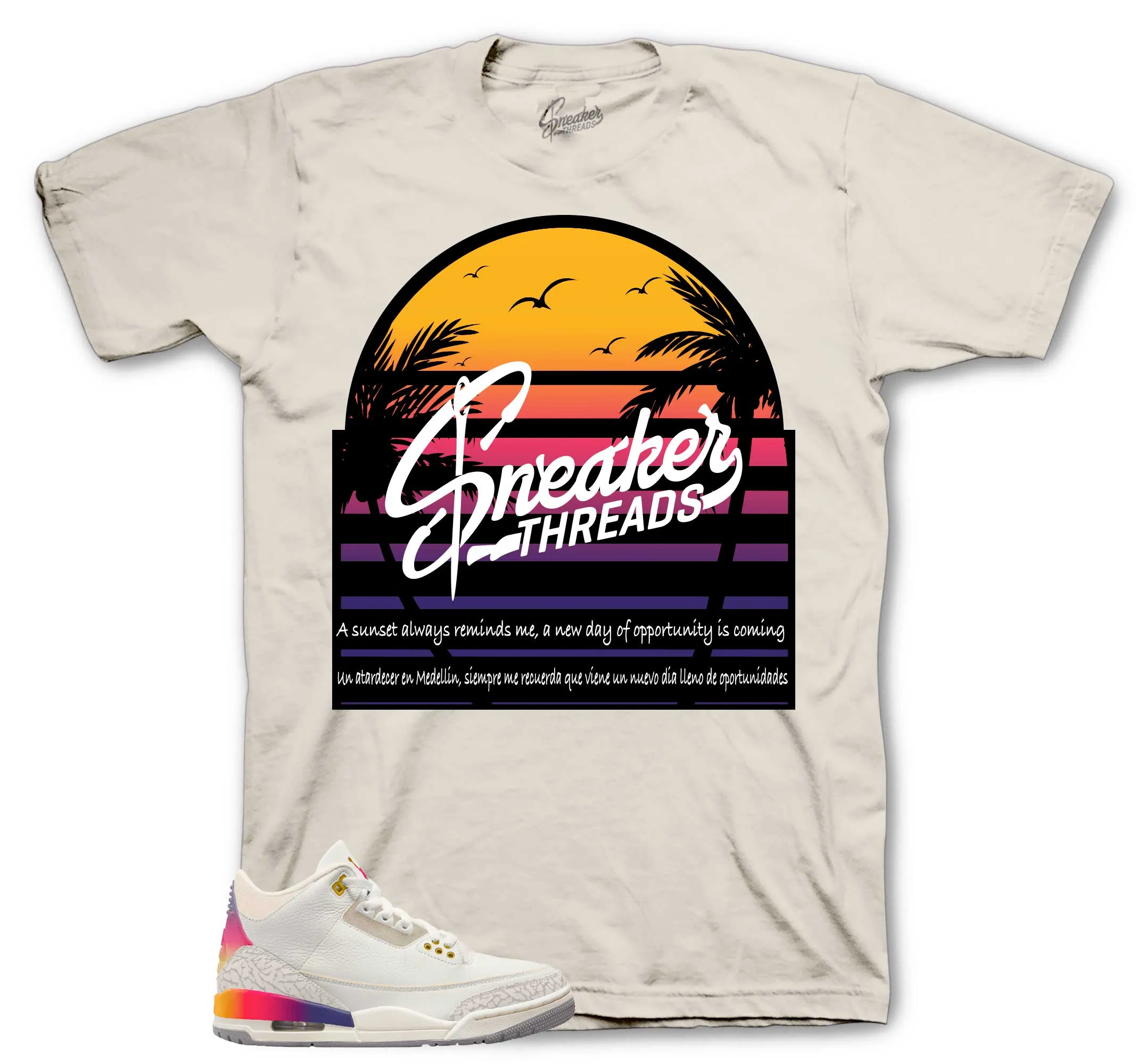 Retro 3 Sunset Shirt - ST Sunset