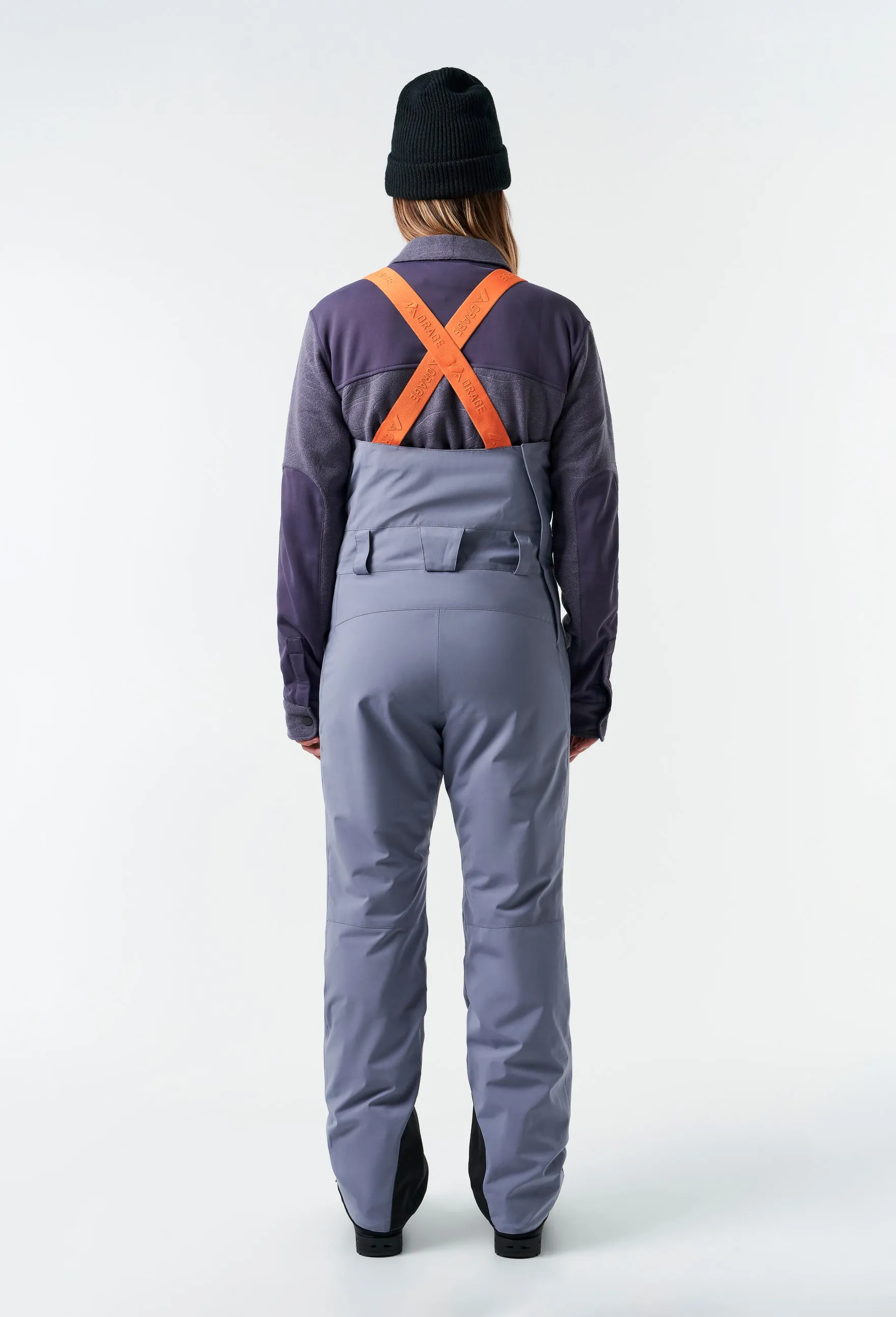 Ridge Insulated Bib-Dark iris