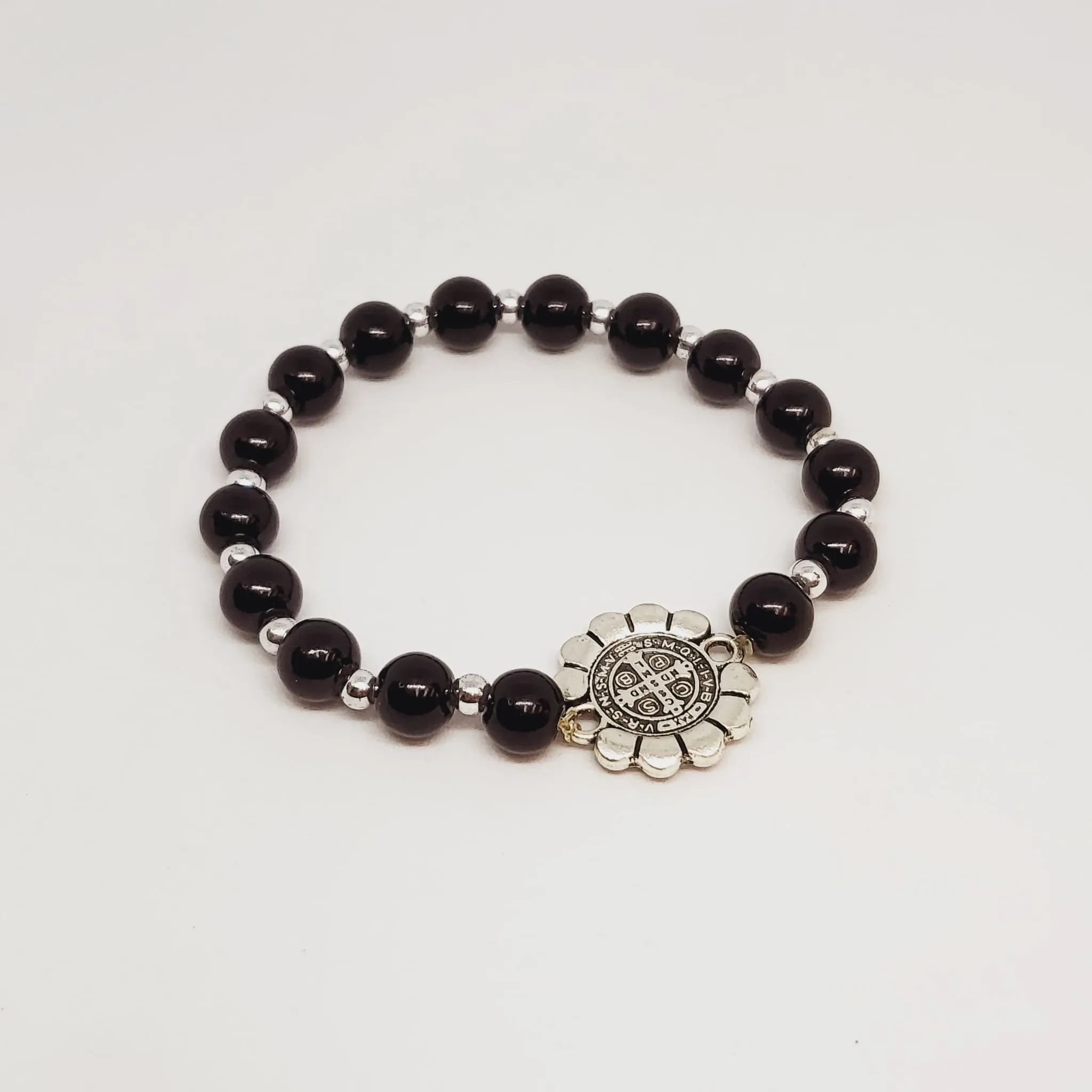 Saint Benedict Metal Bracelet