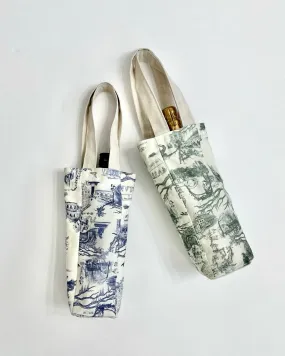 Savannah Toile Wine Carrying Tote