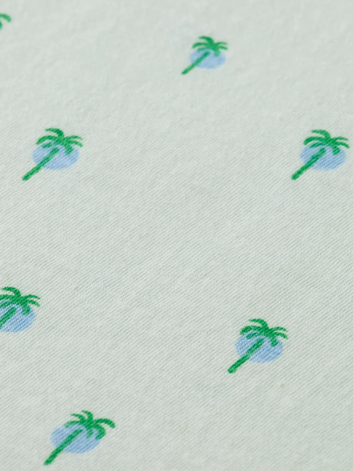 Scotch & Soda - Mini Palm Print Tee - Mint