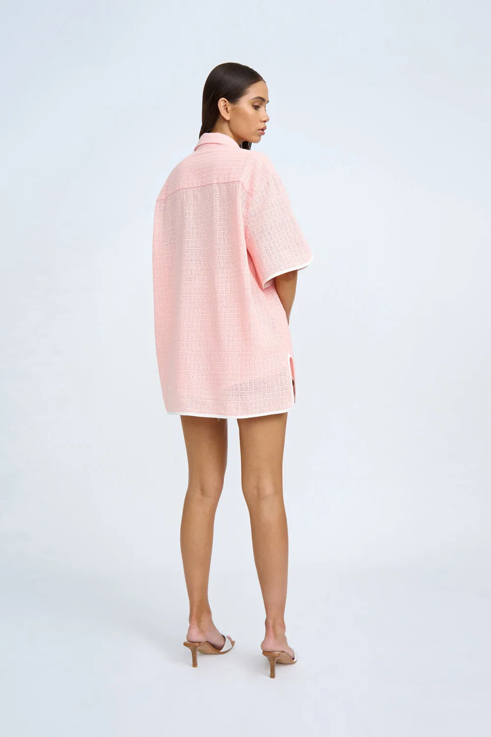 Serena Pocket Sun Shirt | Final Sale - Dusty Pink