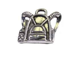 Silver Backpack Charm