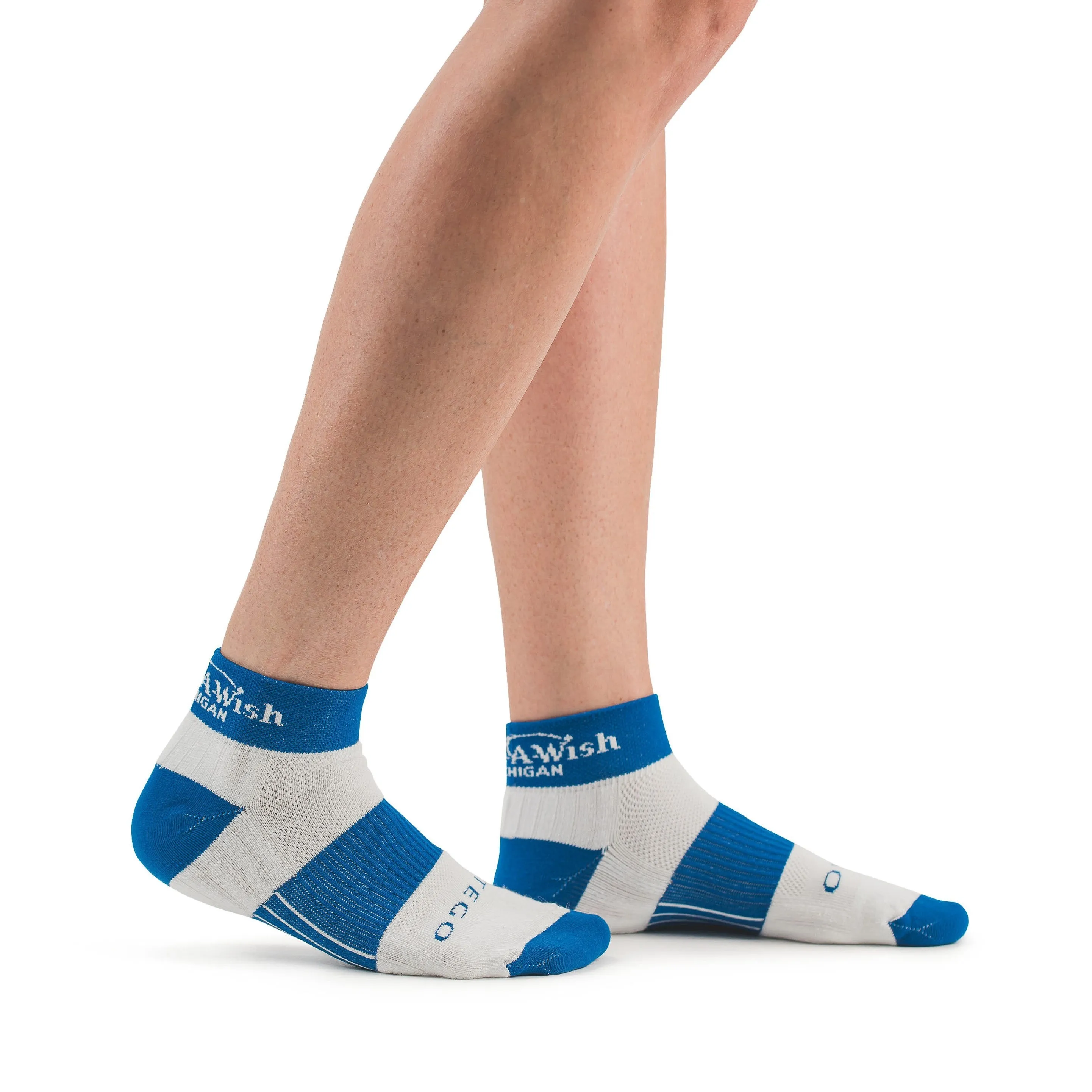 Stego StrideTec Cushioned 1/4 Crew Socks