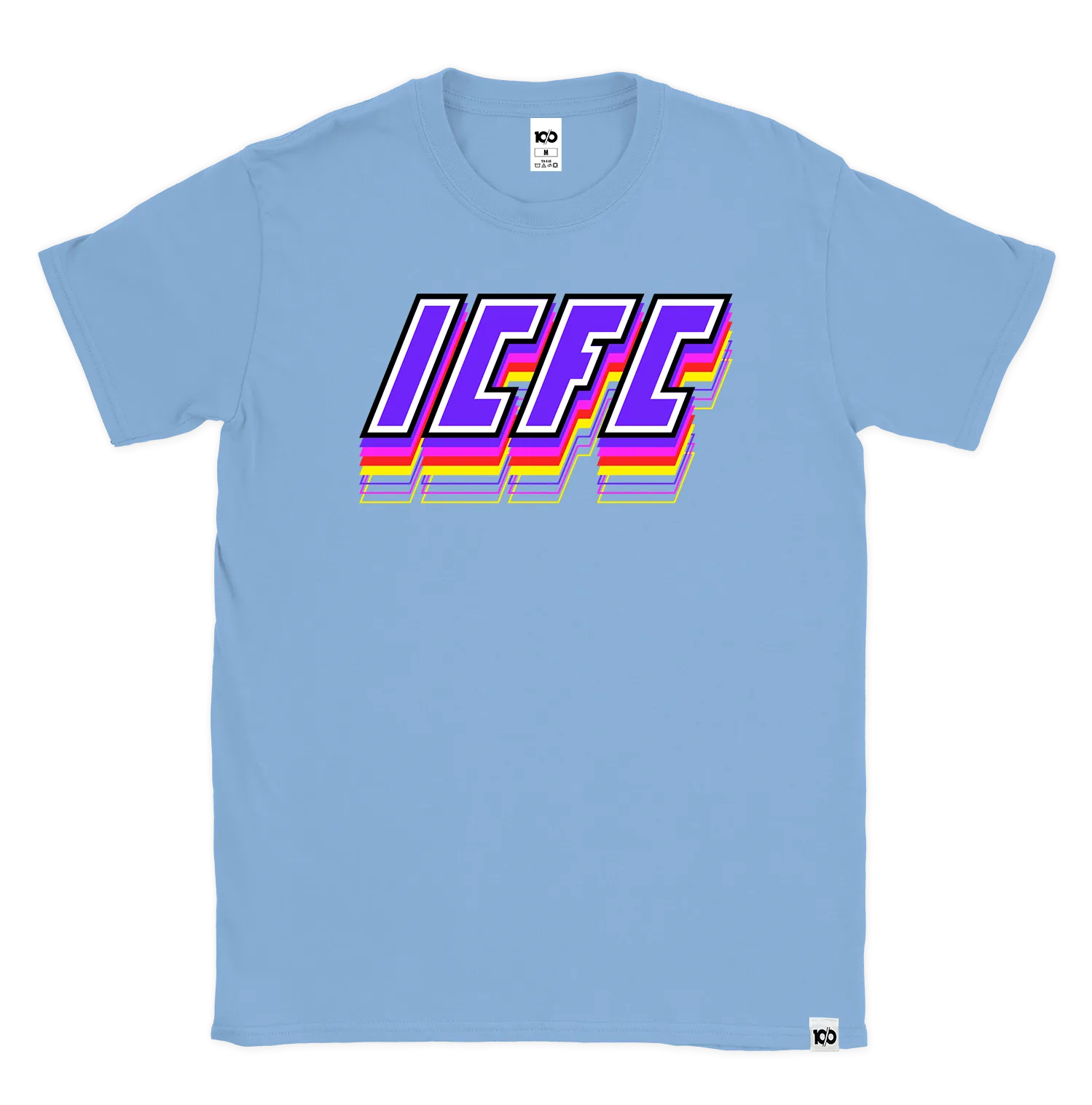 ten/o 'ICFC Multicolor Logo' t-shirt - Blue