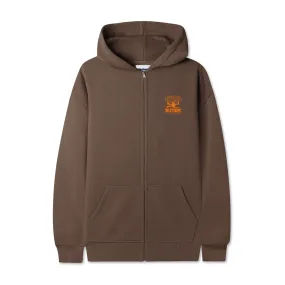 Terrain Zip-Thru Hood, Washed Brown