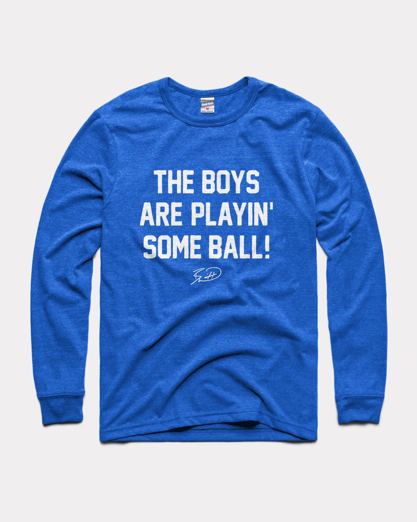 The Boys Are Playin' Ball Royal Long Sleeve