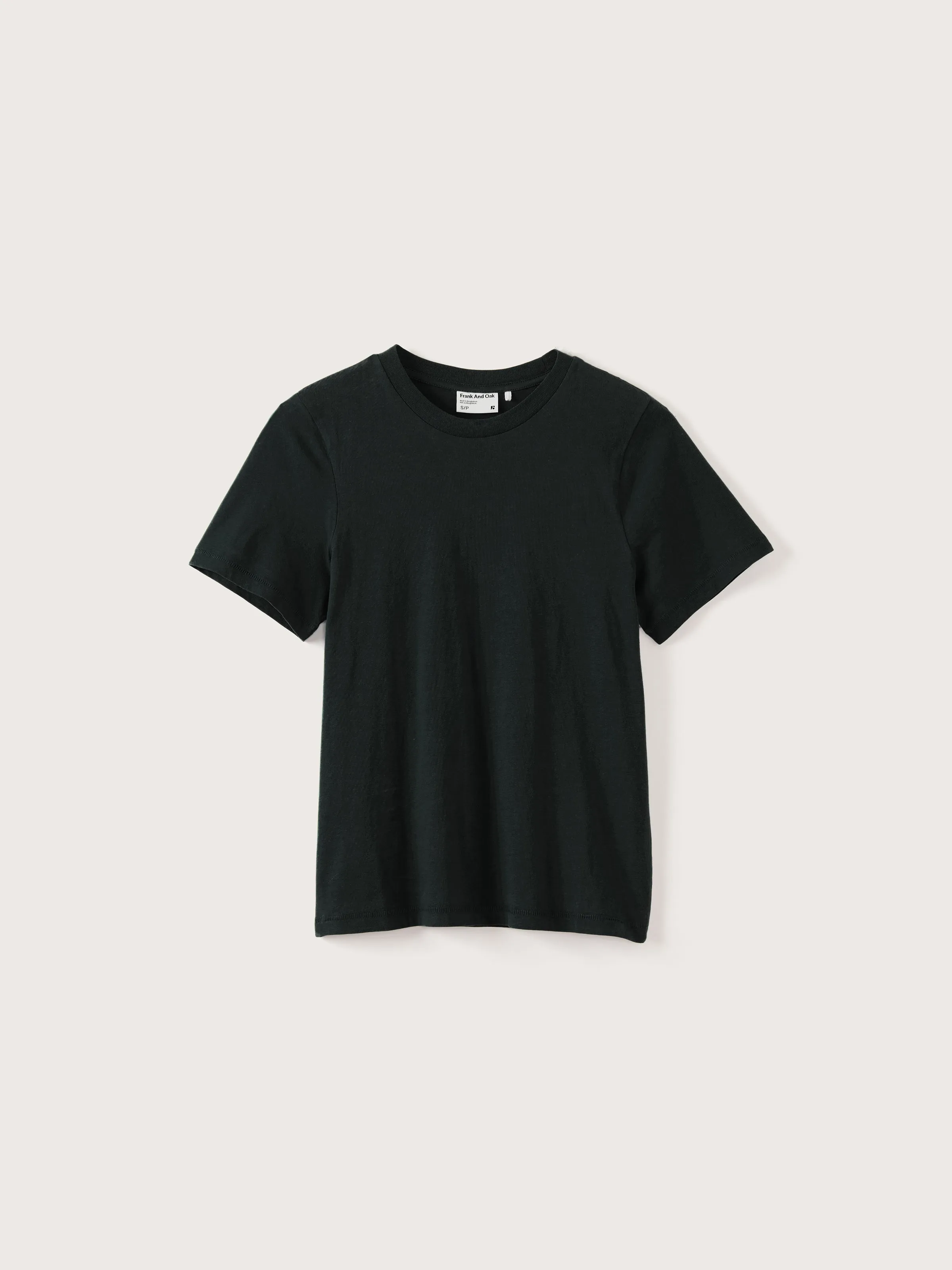 The Organic Cotton Essential T-Shirt in Black