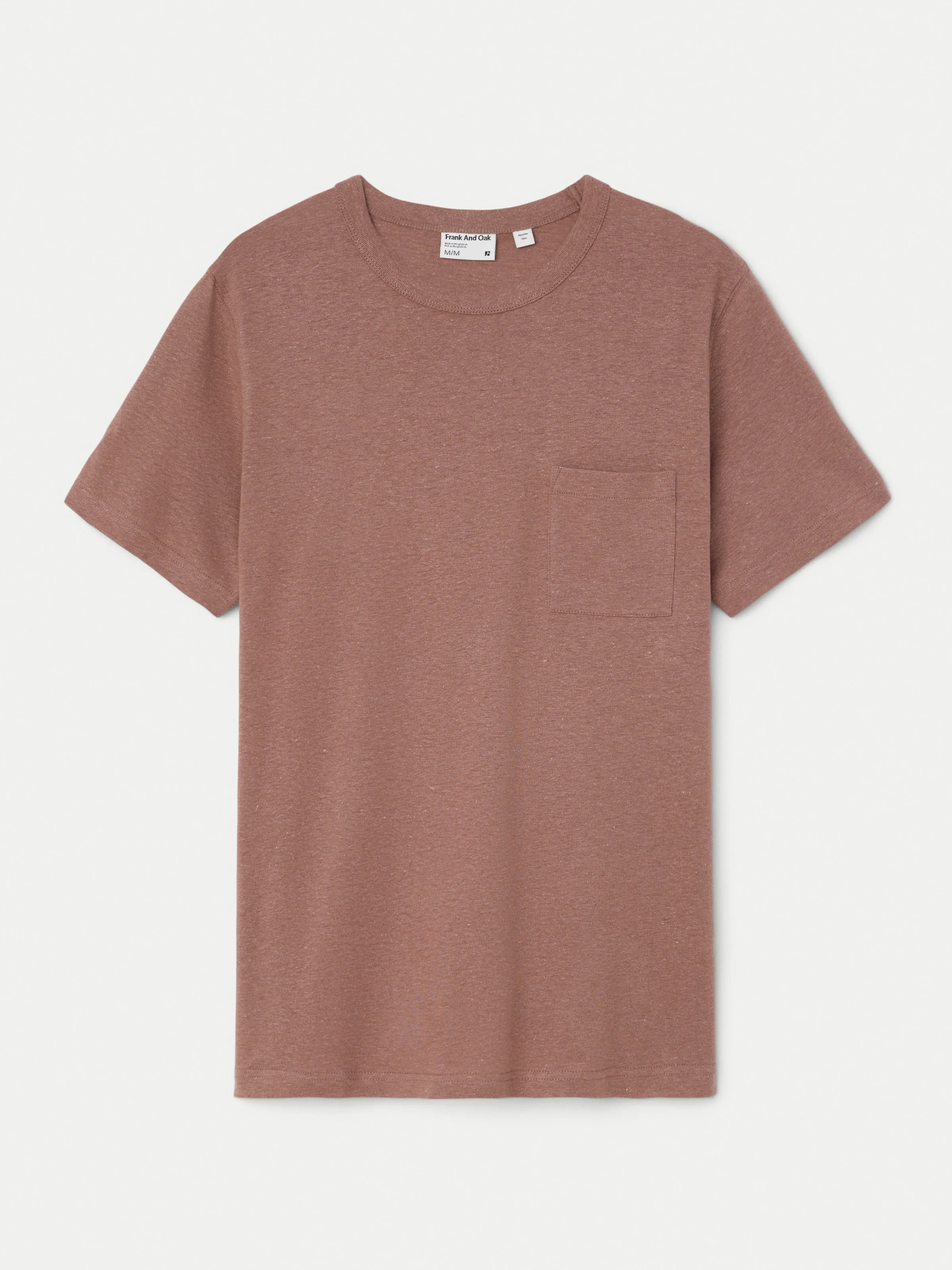 The Slim Hemp T-Shirt in Twilight Mauve