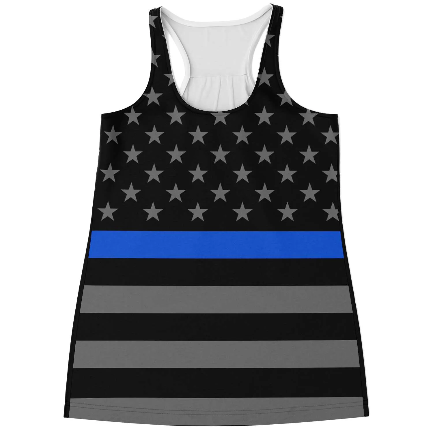 Thin Blue Line Women's Racerback Tank