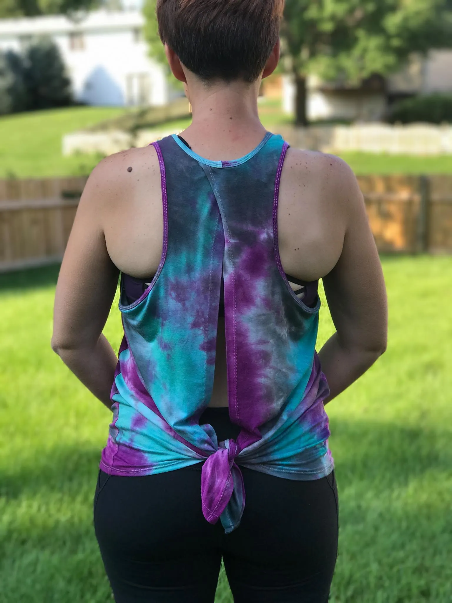 Tie Back Tank - Sizes XXS - 3XL