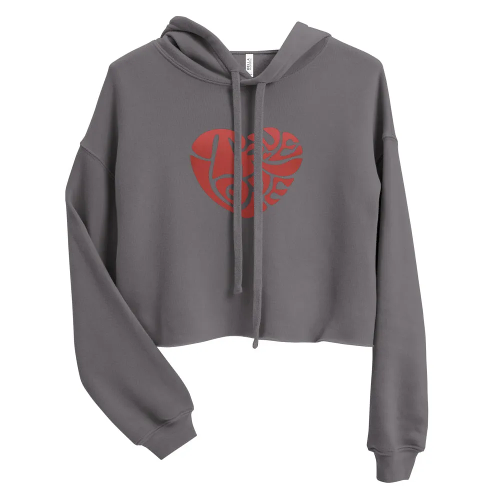 True Love by Wisam Women’s Crop Hoodie