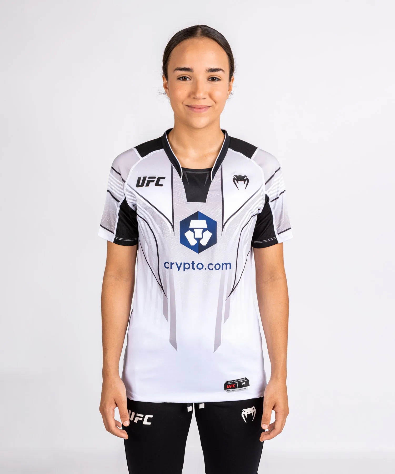 UFC Venum Personalized Authentic Fight Night 2.0 Women's Walkout Jersey - White