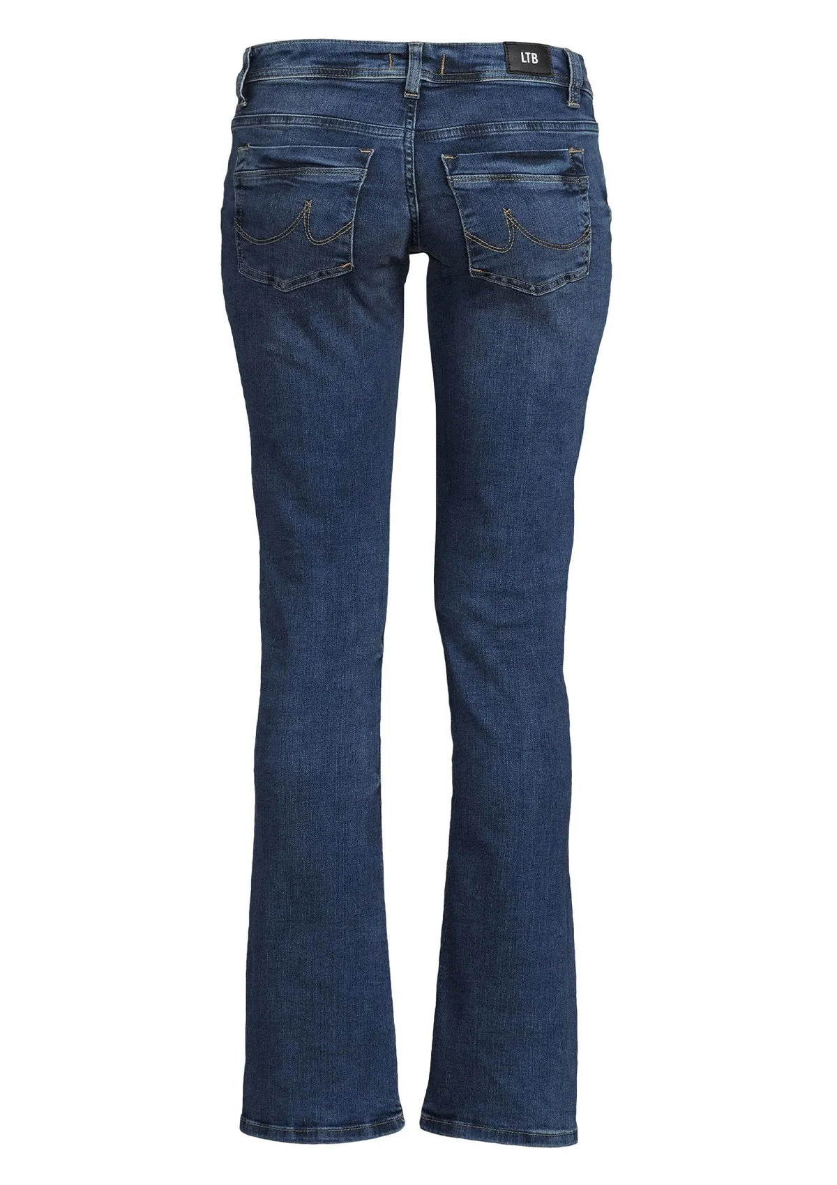 Valerie Blue Lapis Low Rise Baby Bootcut Jean