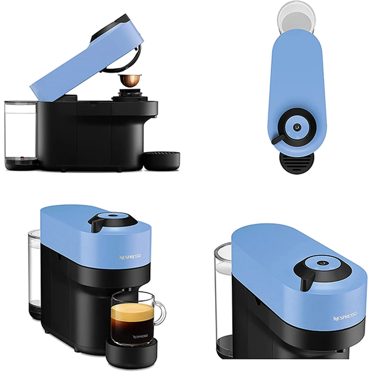 Vertuo POP Coffee Machine - Pacific Blue