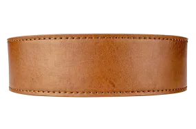 Walnut 1 3/8 Leather Dress Strap