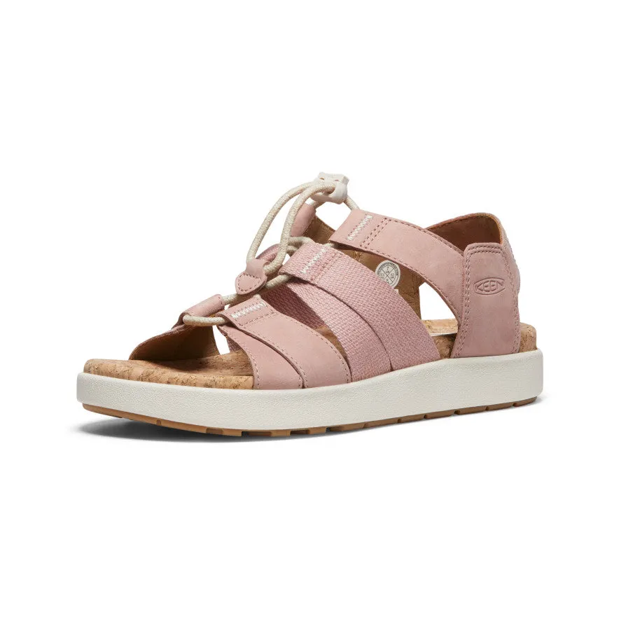 Women's Elle Mixed Strap Sandal  |  Fawn/Birch