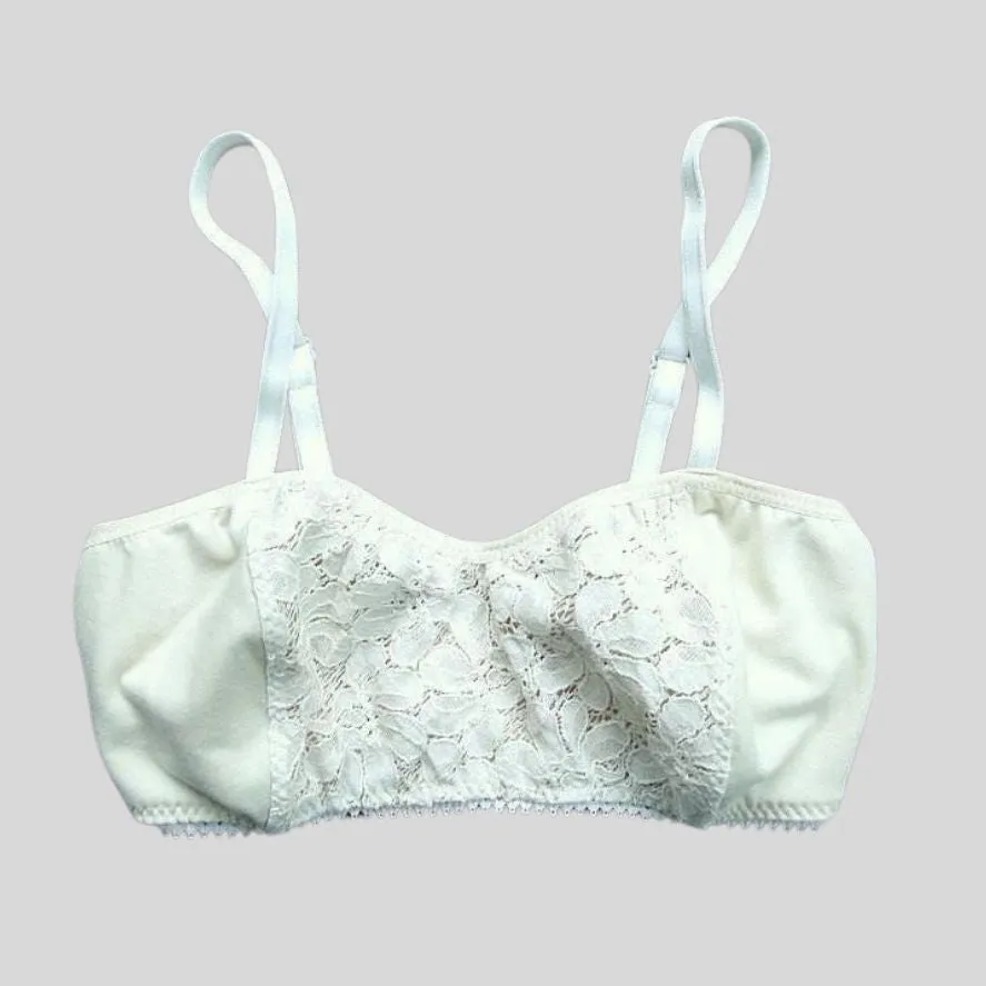 Women's organic cotton bralette