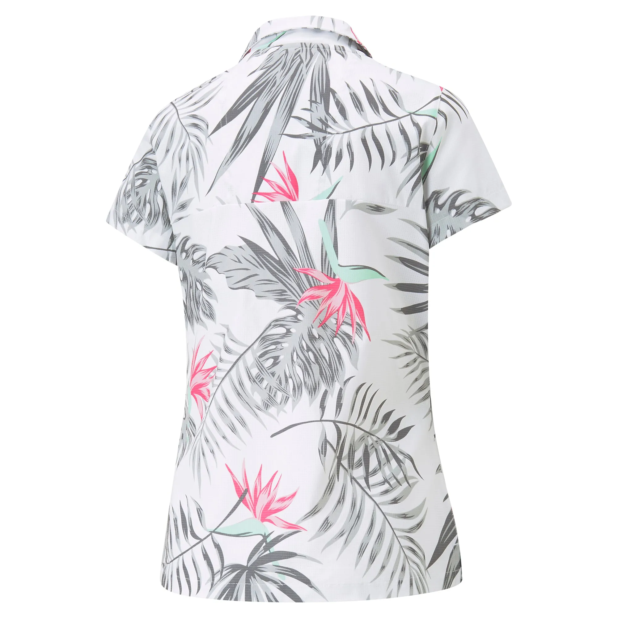 Women's Puma x PTC Paradise Camp Golf Shirt