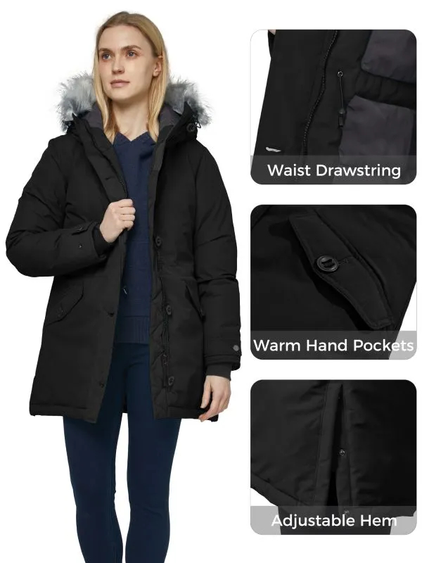 Women's Warm Winter Coat Long Jacket