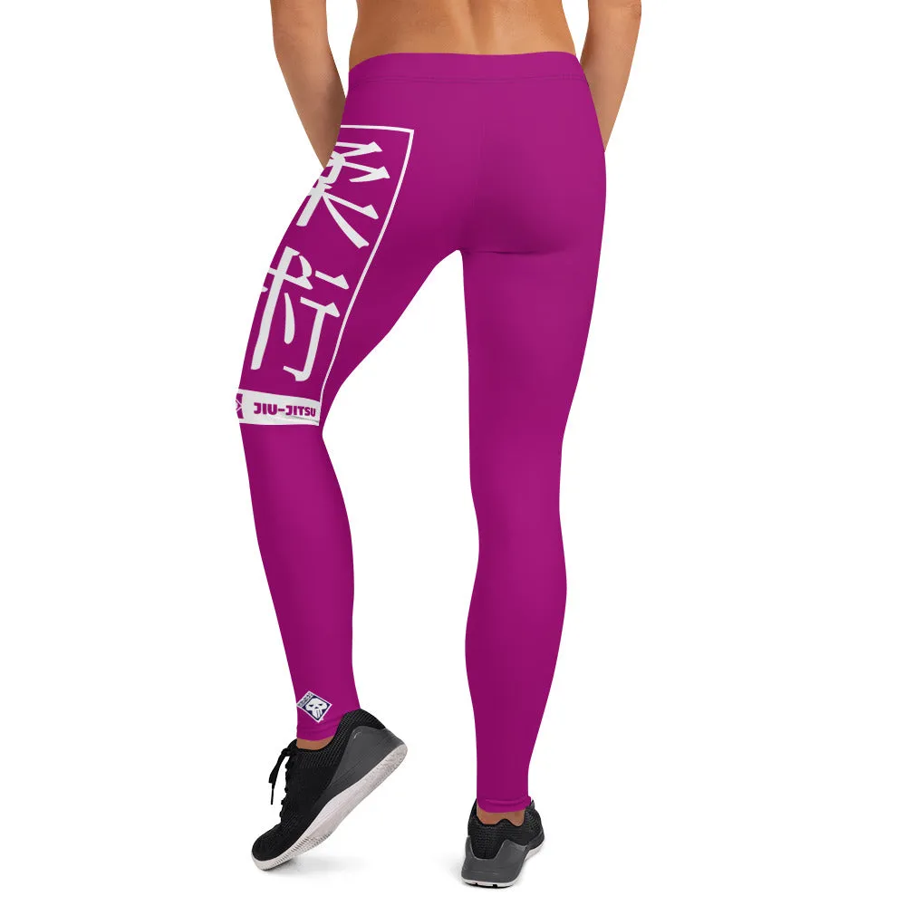 Women's Yoga Pants Workout Leggings For Jiu Jitsu 014 - Fresh Eggplant