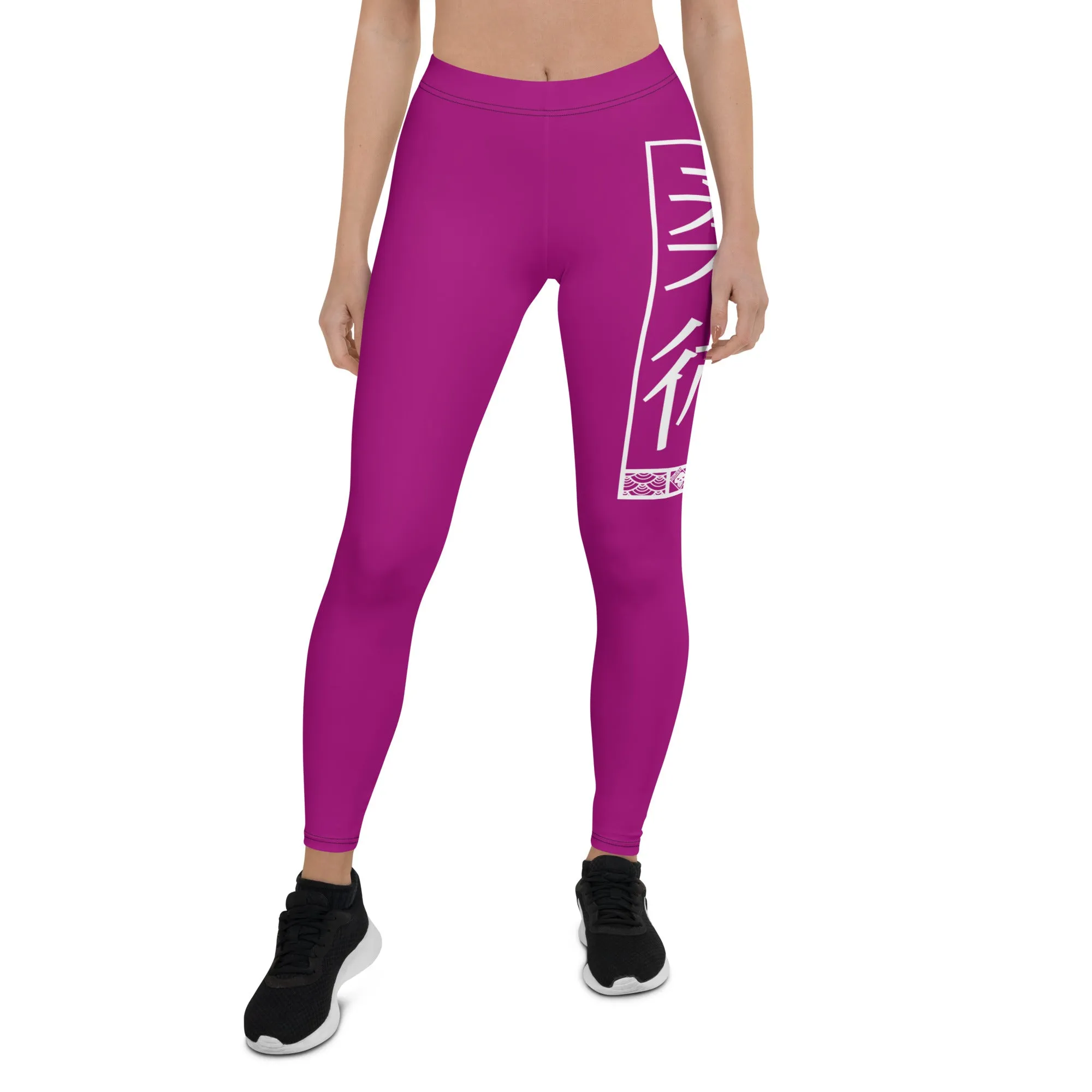 Women's Yoga Pants Workout Leggings For Jiu Jitsu 014 - Fresh Eggplant