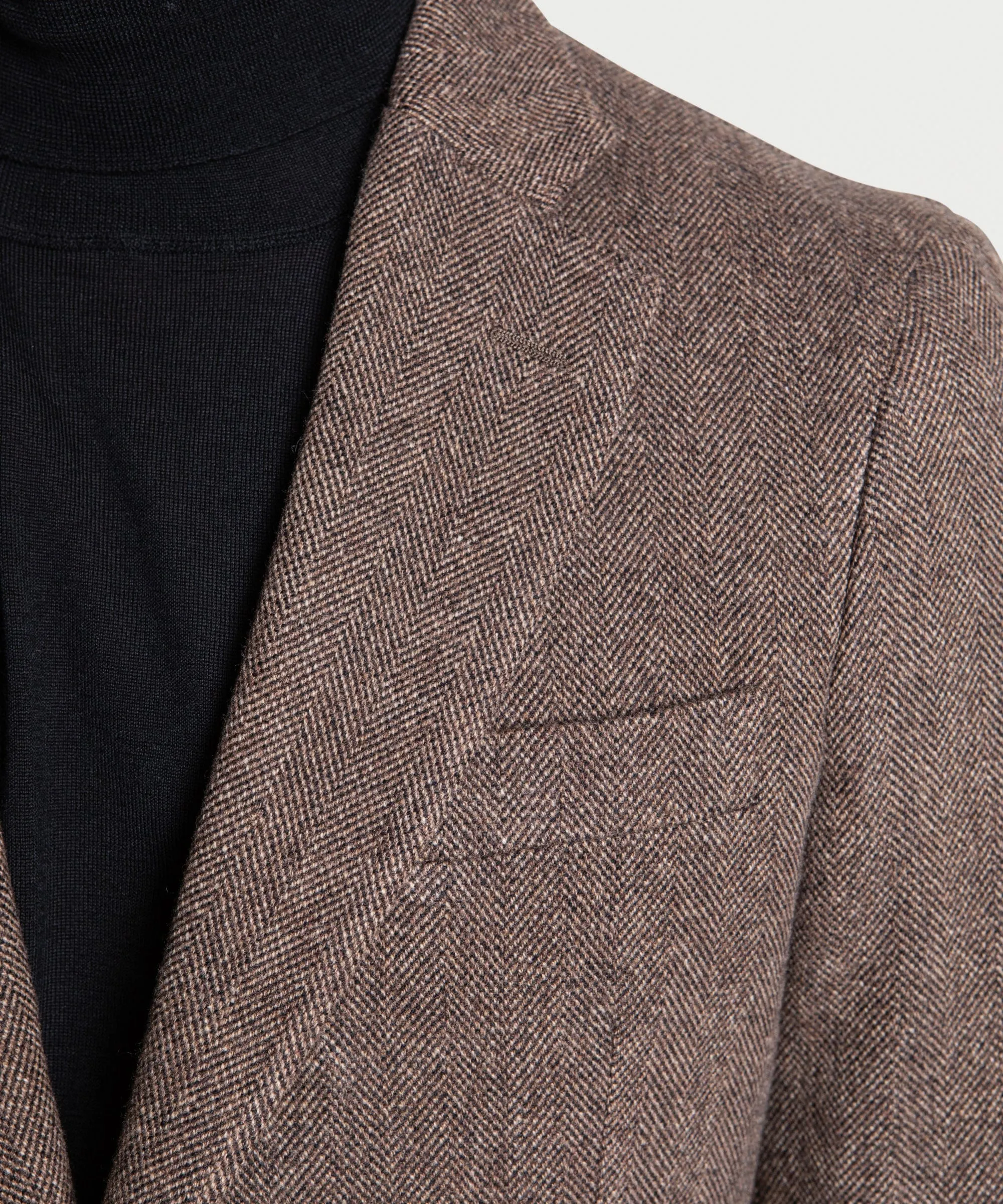 Wool Herringbone Jacket