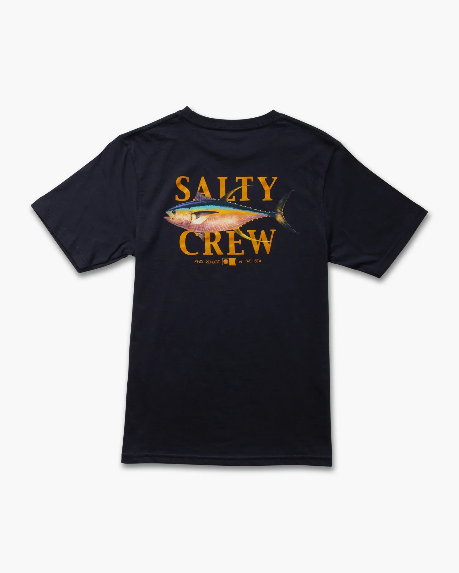 Yellowfin Boys Navy S/S Tee